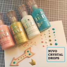 Nuvo Drops Crystal Liquid Pearls Gloss Caribbean Ocean