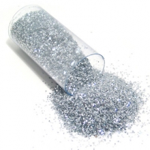 Glitter Pulver Silver till scrapbooking, pyssel och hobby