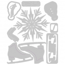 Dies Sizzix Thinlits - Winter Wishes - Tim Holtz
