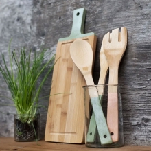 Skärbräda av Bambu 39x14 cm Kök Badrum till scrapbooking, pyssel och hobby