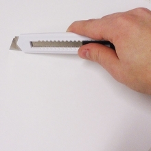 Stor Hobbykniv med Brytblad L: 15.5 cm Skalpell Skalpellblad