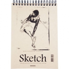 Skissblock Sketch A3 - 110g - 70 vita blad