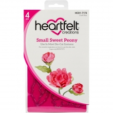 Heartfelt Creations Small Sweet Peony Die Shaping Mold 3D Dies