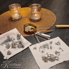 Smältsked Till Tenngjutning till scrapbooking, pyssel och hobby