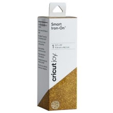 Smart Iron-On Glitter Cricut - Gold - Cricut Joy