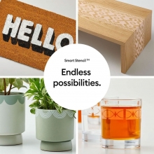 Cricut Smart Stencil Vinyl för Schabloner med din Cricut maskin.