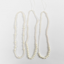 Vaxpärlor - Pärlemo White - 430 gram - ca 5000 st