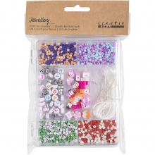 Smyckestillverkning DIY Kit - Godismix Pastellfärger