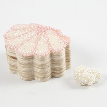 Smyckeskrin dekorerad med Pearl Clay Gjutning Modellering Inspiration
