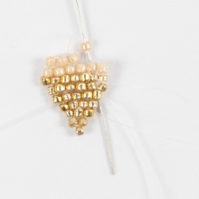Fiskelina av nylon - 0,4 mm - Transparent - 100 meter