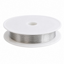 Smyckeswire 0,8 mm Silverpläterad Koppar 3 m Smyckes Wire Binding Ståltråd