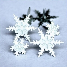 Shape Brads - Snowflakes