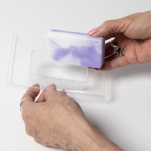 Mini DIY Kit Tvåltillverkning - Lila Marmor Tvålar