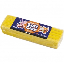 Soft Clay Modellera Gul 500 g till scrapbooking, pyssel och hobby