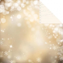 Simple Stories Papper Cozy Christmas Sparkle Flurries/Ledger Julpyssel