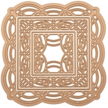 Spellbinders die Adoria Square Shadowbox Frame Spellbinder Dies