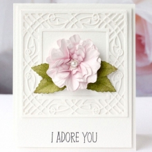 Spellbinders die Adoria Square Shadowbox Frame Spellbinder Dies