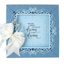 Spellbinders die Adoria Square Shadowbox Frame Spellbinder Dies