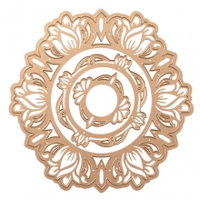 Spellbinder Shapeabilities Dies Art Nouveau Stile Floreal Medallion