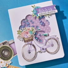 Dies Etched Spellbinders - Scallop Journal Cards