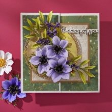 Dies Spellbinder Anemone Flowers - Summer Solstice Garden