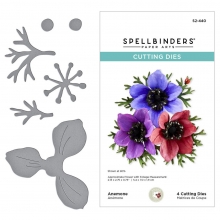 Dies Spellbinder Anemone Flowers - Summer Solstice Garden