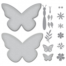 Dies Etched Spellbinders - Butterfly Card Creator - 14 st