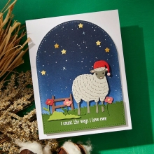 Dies Etched Spellbinders - Landscape Edges Bakgrund Landskap