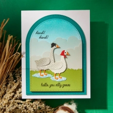 Dies Etched Spellbinders - Landscape Edges Bakgrund Landskap