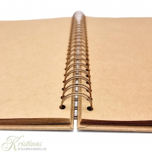 Spiralalbum 20,5 x 20,5 cm - Natur - 35 ark