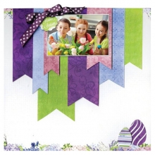 Papper Bo Bunny Secret Garden Arbor Scrapbooking