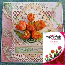 Stämpelset - Tulip Time - Heartfelt Creations