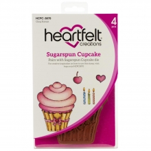 Stämpelset Heartfelt Creations - Sugarspun Cupcake
