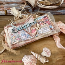 Decoupage Papper Stamperia - Blue Dream