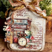 Schablon Stamperia - Brocante Antiques - 20x25 cm