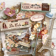 Stamperia Oh lá lá Eiffeltorn Paris Scrapbooking