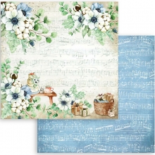 Scrapbooking papper Stamperia Cozy Winter Julmotiv