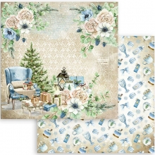 Scrapbooking papper Stamperia Cozy Winter Julmotiv