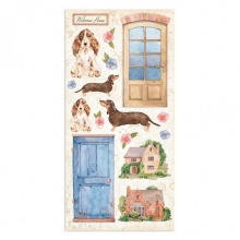 Stamperia Collectables 15x30 cm - Welcome Home - 10 ark
