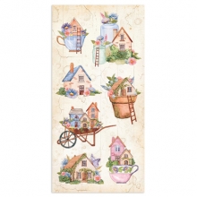 Stamperia Collectables 15x30 cm - Welcome Home - 10 ark