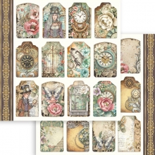 Paper Pad Scrapbooking Stamperia Gardens of Time Collection by Antonis Tzanidakis