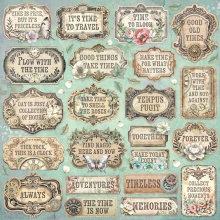 Paper Pad Scrapbooking Stamperia Gardens of Time Collection by Antonis Tzanidakis