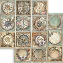 Paper Pad Scrapbooking Stamperia Gardens of Time Collection by Antonis Tzanidakis