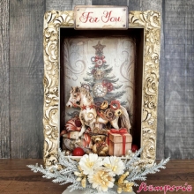 Chipboard Die Cuts Stamperia - Gear up for Christmas