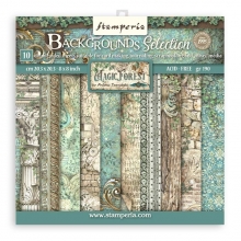 Magic Forest Maxi Background 12x12 Inch Paper Pack (SBBL131)