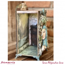 Texture Impression Mould A4 Stamperia Magic Forest