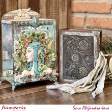 Texture Impression Mould A4 Stamperia Magic Forest