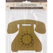 MDF Crafty Shapes Blanks - Telephone - Stamperia