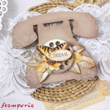 MDF Crafty Shapes Blanks - Telephone - Stamperia