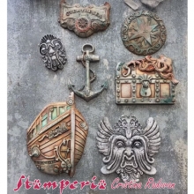 Soft Mould A4 Stamperia - Songs of the Sea - Over the Sea